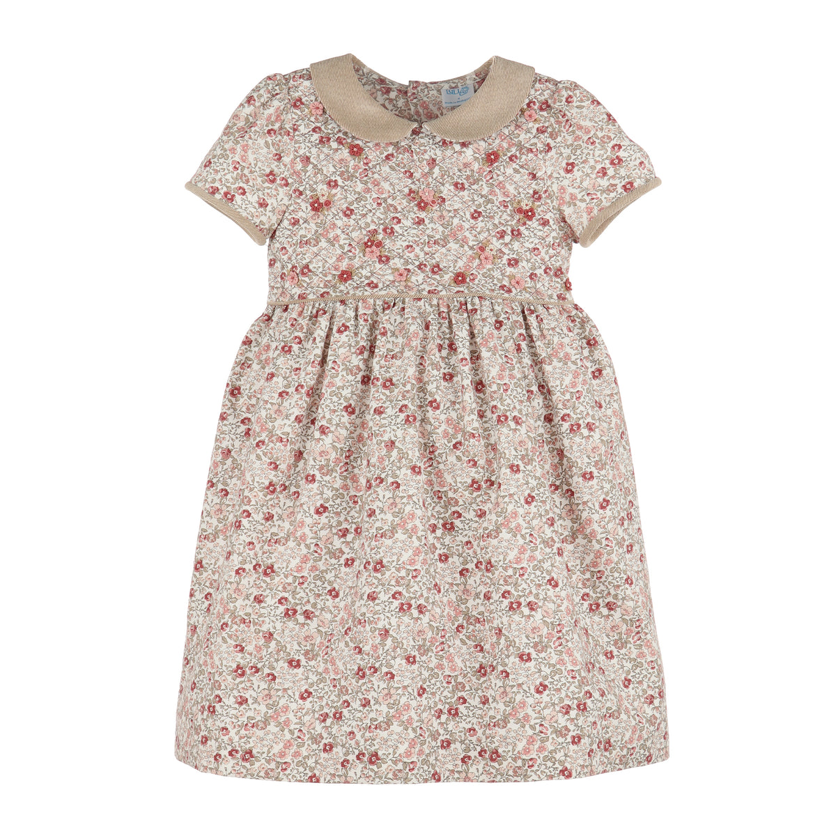 Floral Vintage Quilted Dress