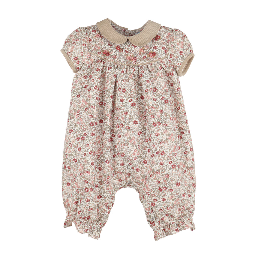 Floral Vintage Quilted Bubble