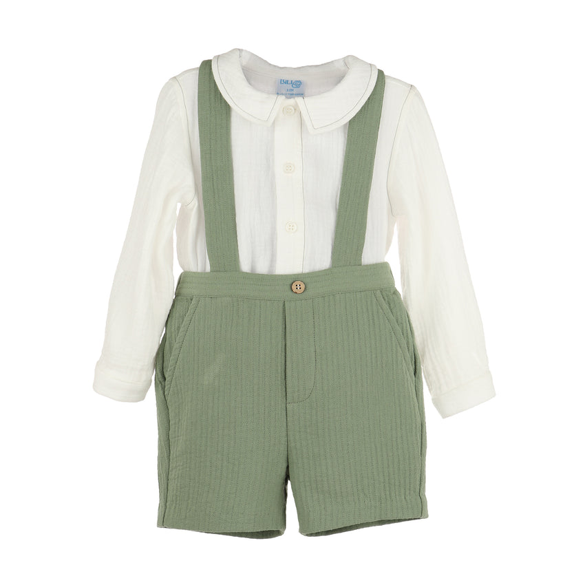 Forest Green Short Set