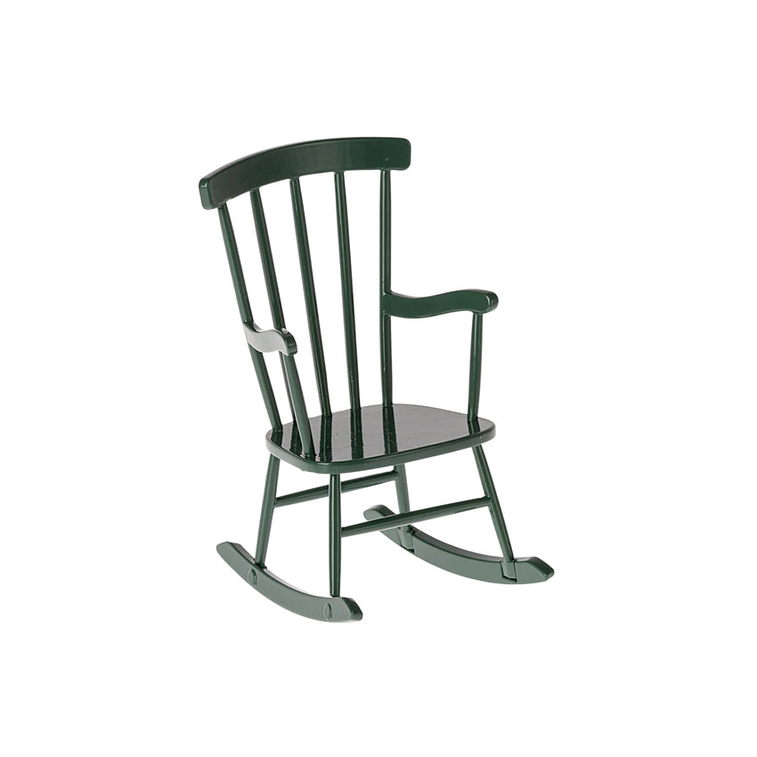 Mouse Rocking Chair in Dark Green
