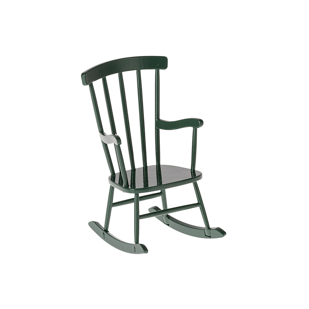 Mouse Rocking Chair in Dark Green