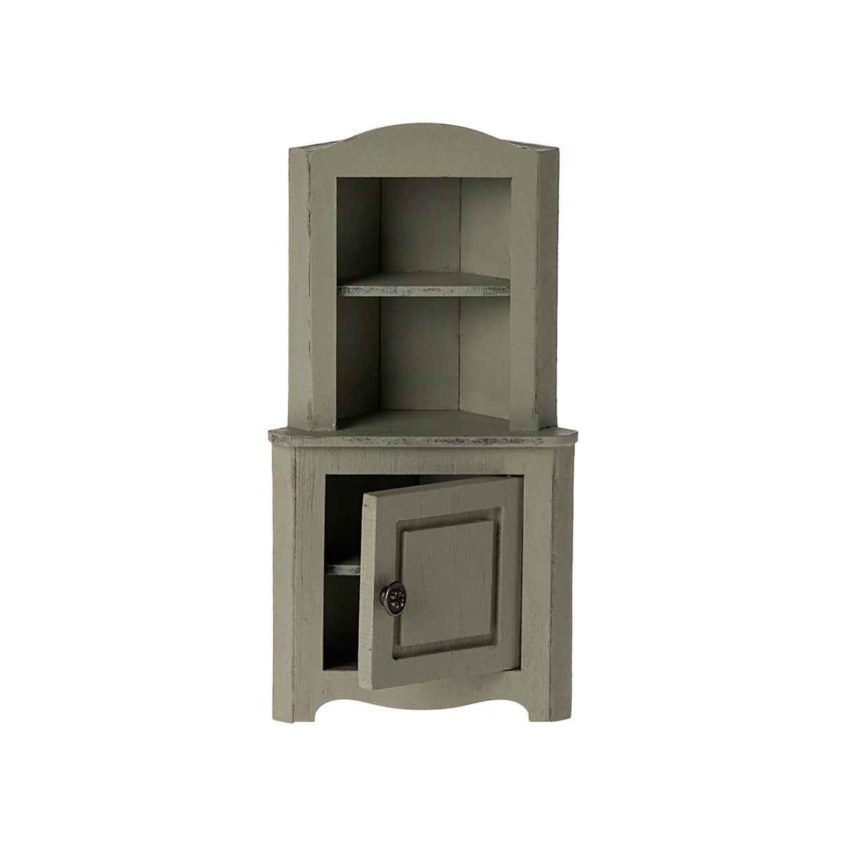 Corner Cabinet Light Green