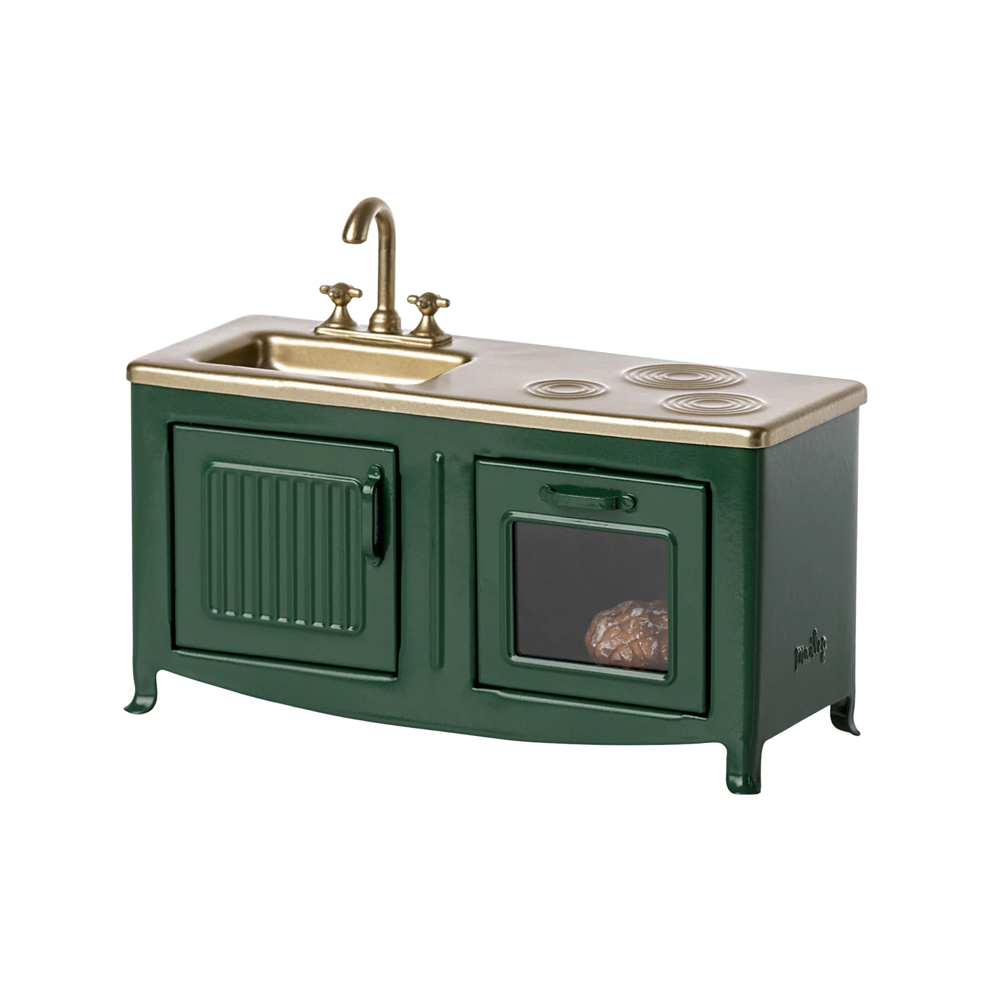 Mouse Kitchen in Dark Green