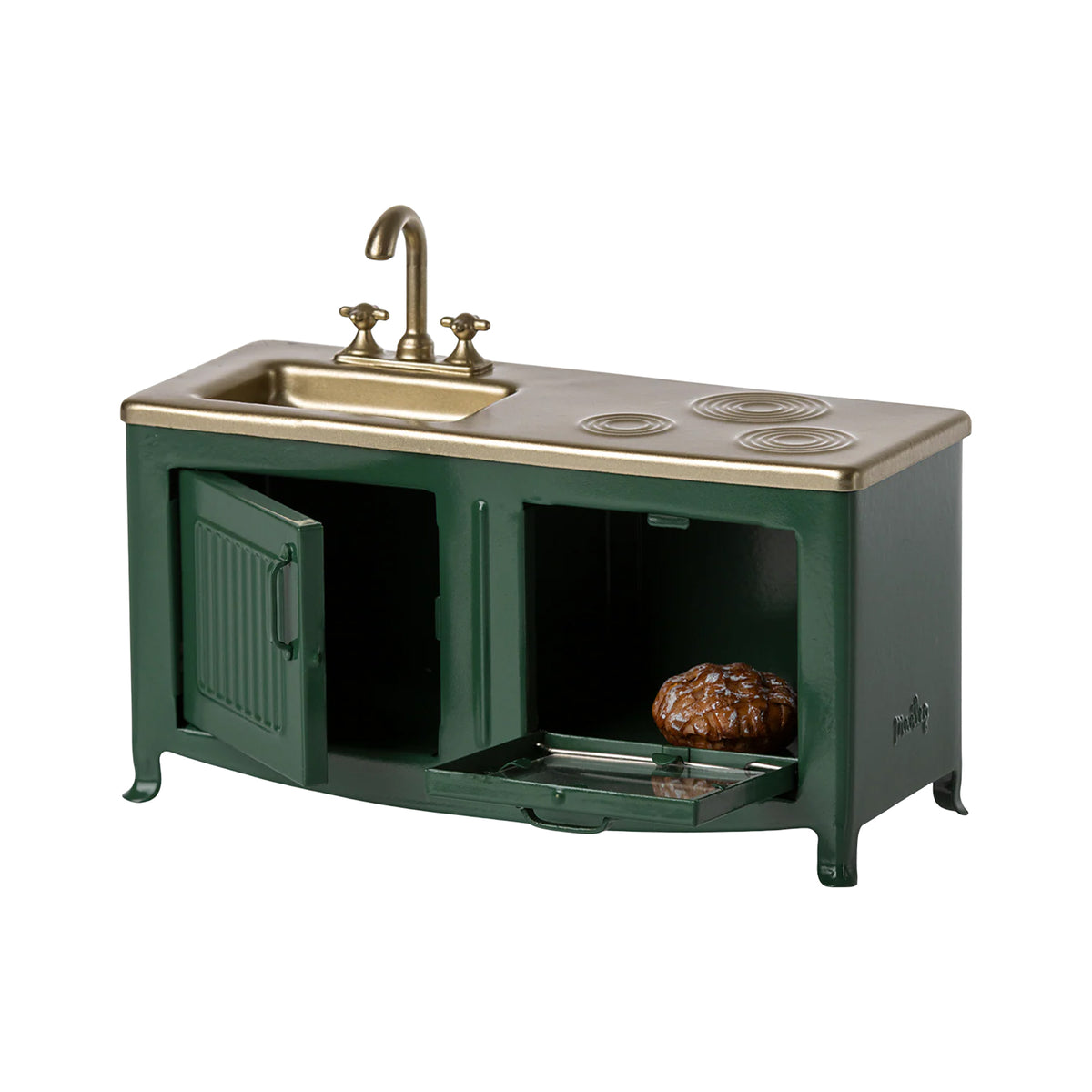 Mouse Kitchen in Dark Green