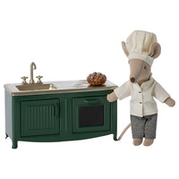 Mouse Kitchen in Dark Green