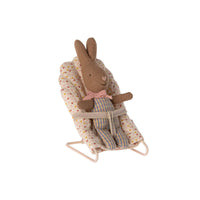 My Rose/Blue Check Rabbit