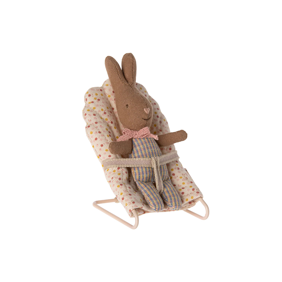 My Rose/Blue Check Rabbit
