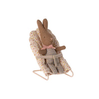 My Rose/Blue Check Rabbit