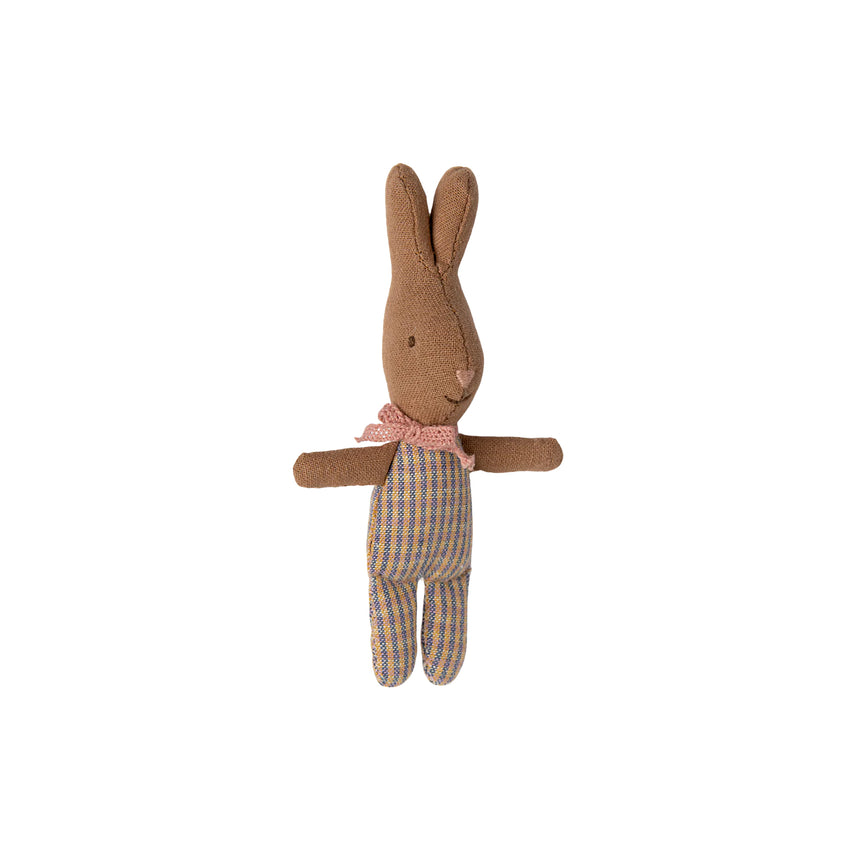 My Rose/Blue Check Rabbit