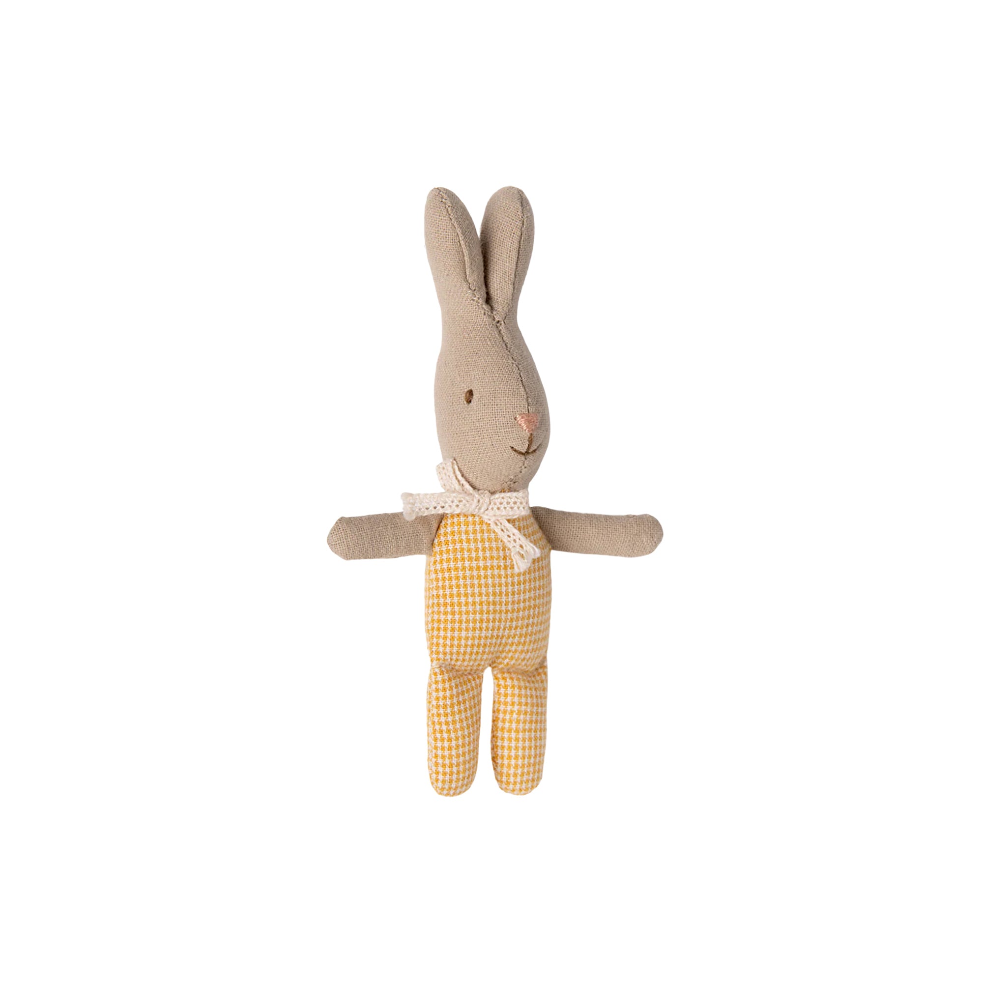 My Yellow Check Rabbit