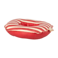 Red Stripe Rubber Boat