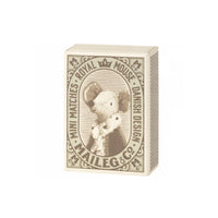 Mouse Sleepy Wakey Baby Matchbook Blue