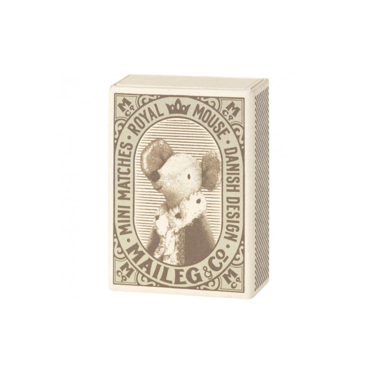 Mouse Sleepy Wakey Baby Matchbook Blue