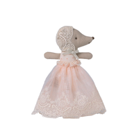 Baby Mouse in Gown - Powder