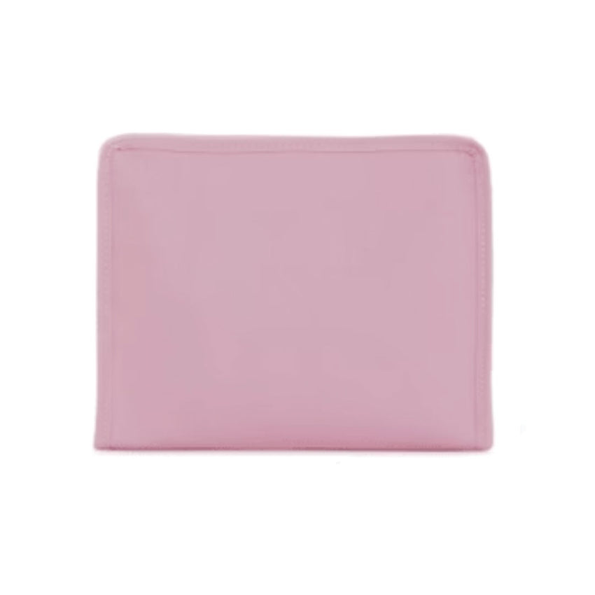 Medium Peony Coated Canvas Zip Pouch