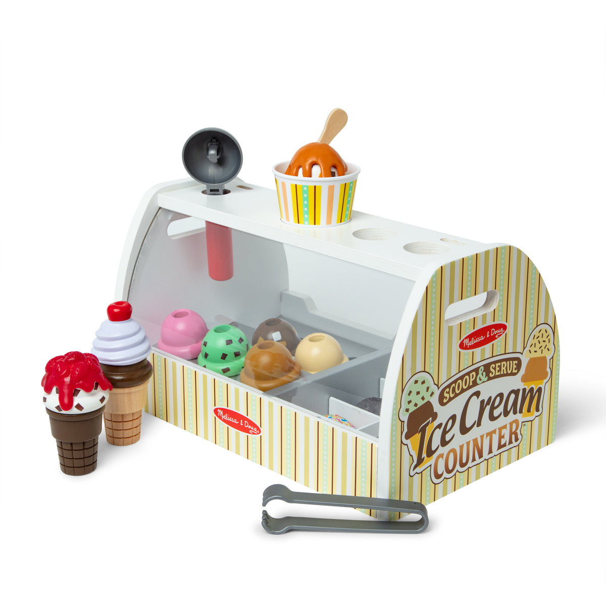 Scoop and Serve Ice Cream Counter