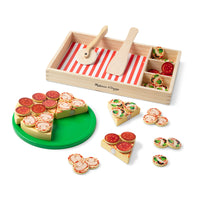Wooden Pizza Party Set