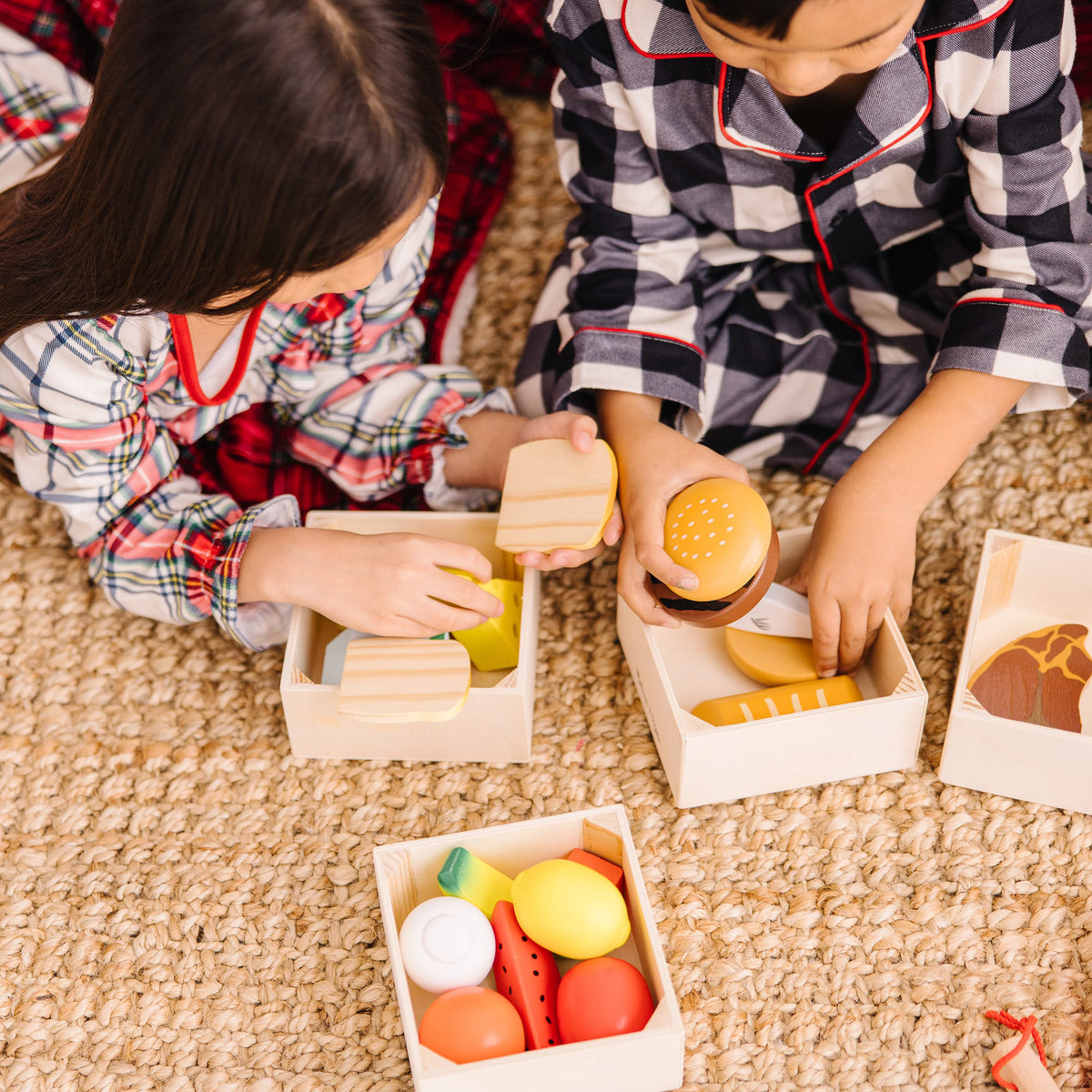 Wooden Play Food Groups