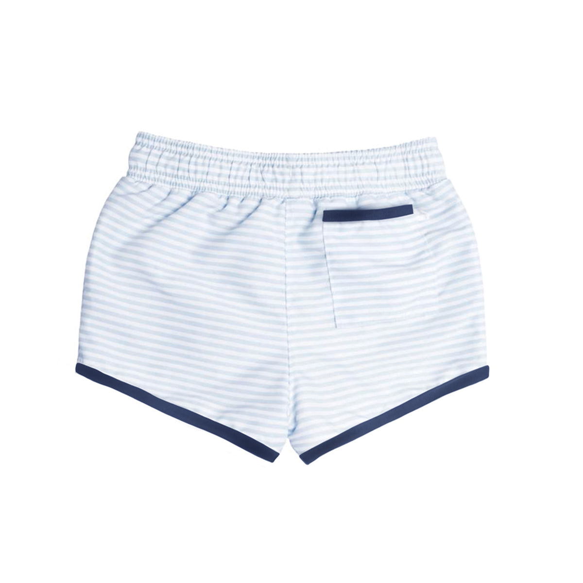 Boys Powder Blue Stripe Boardie
