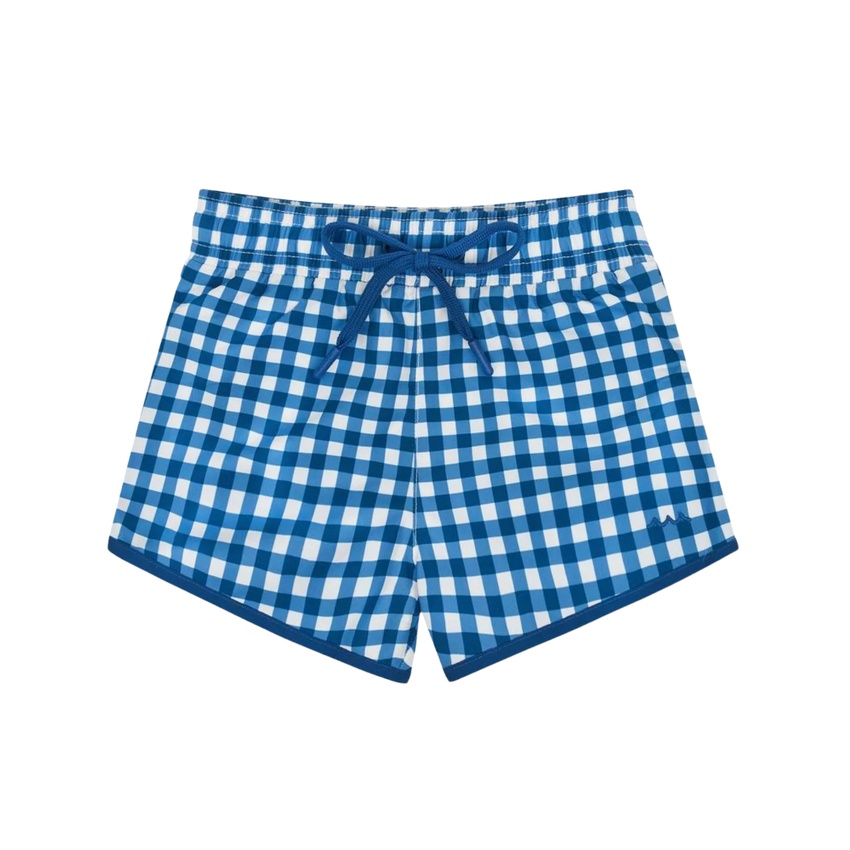 Navy Picnic Gingham Boardie