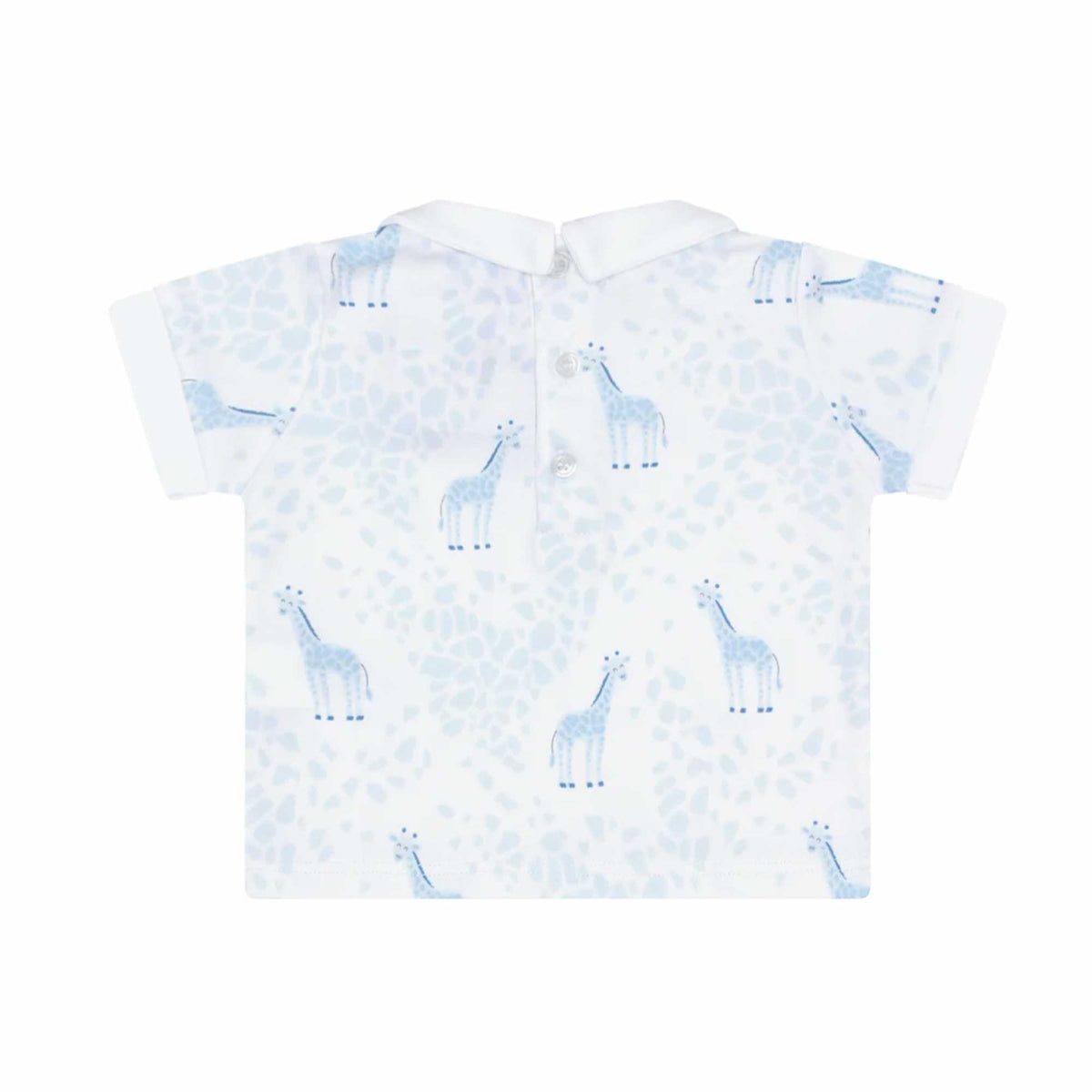 Blue Giraffe Diaper Set