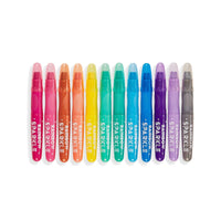 Rainbow Sparkle Metallic Watercolor Gel Crayons
