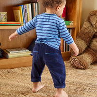 Baby Bowie Pant Navy Corduroy