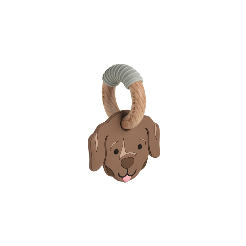 Chocolate Lab Teether