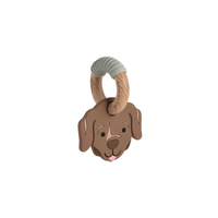 Chocolate Lab Teether