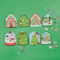 Santa Globe Magnetic Puzzle Book