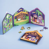 Nativity Magnetic Puzzle Book