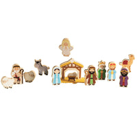Wood Nativity Toy Set