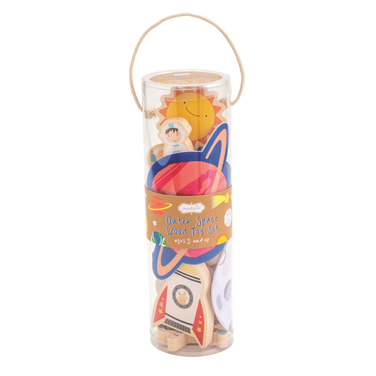 Space Wood Toy Set