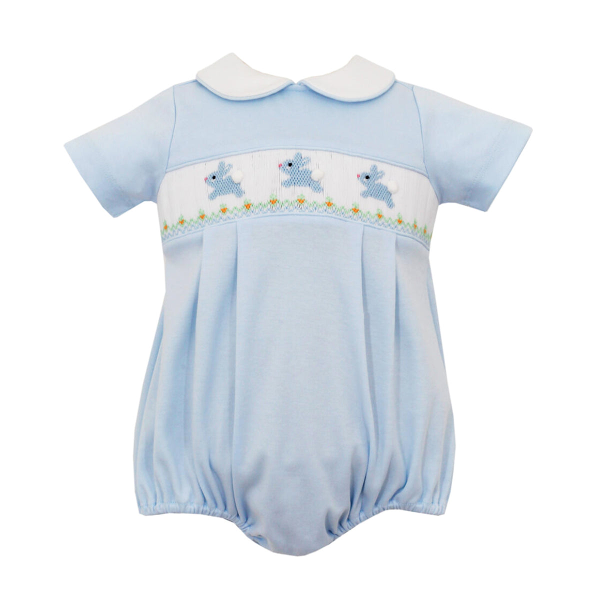 Blue Bunnies Knit Bubble