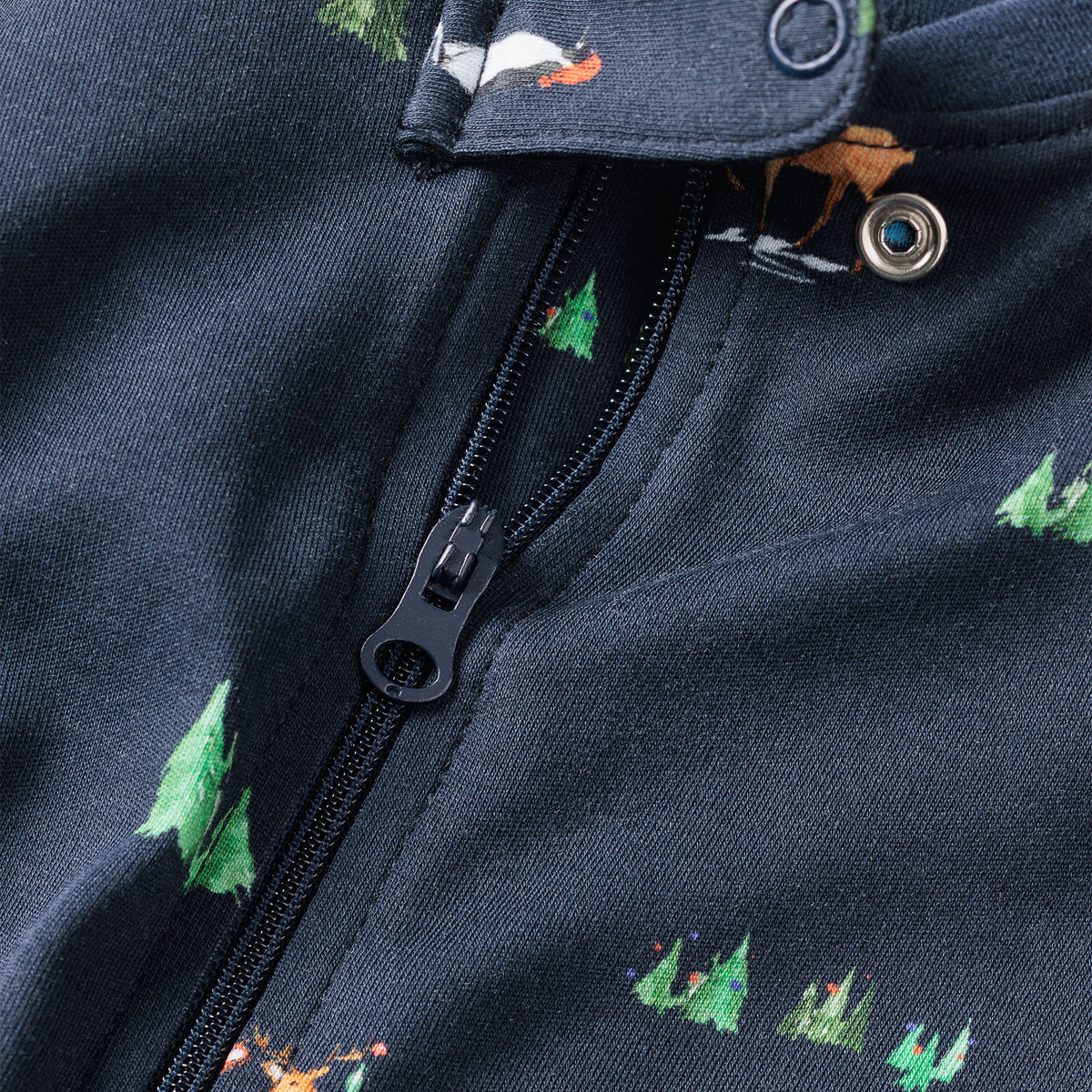 Arctic Antics Snug Fit Pima Footie