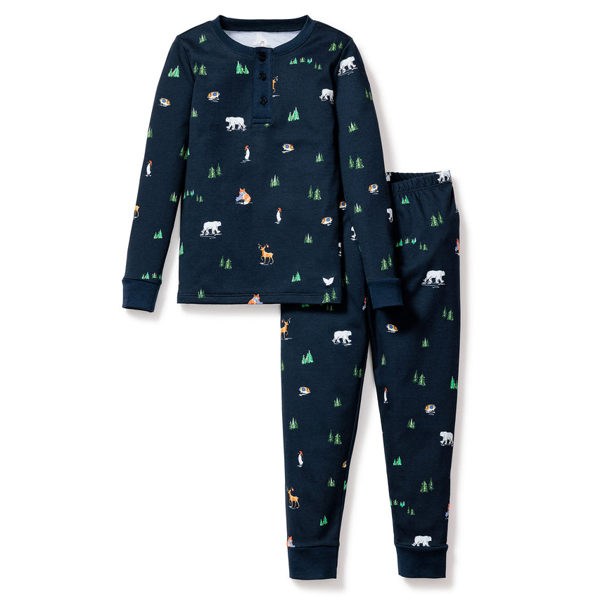 Arctic Antics Snug Fit Pima Pajamas