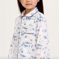 Chalet Toile Twill Pajama Set