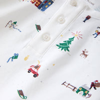 Holiday Town Pima Snug Fit Pajamas