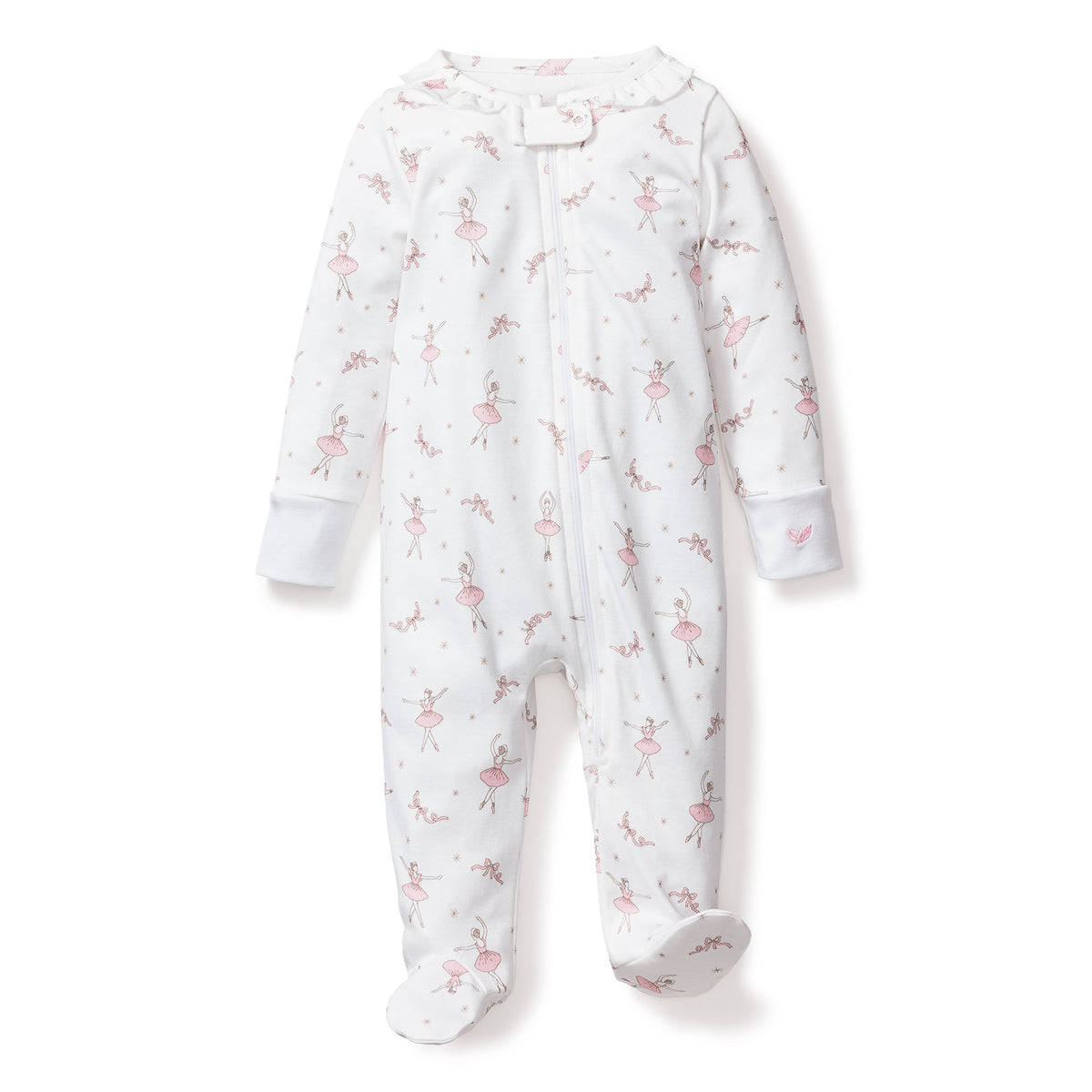 Sugar Plum Fairy Snug Fit Pima Footie