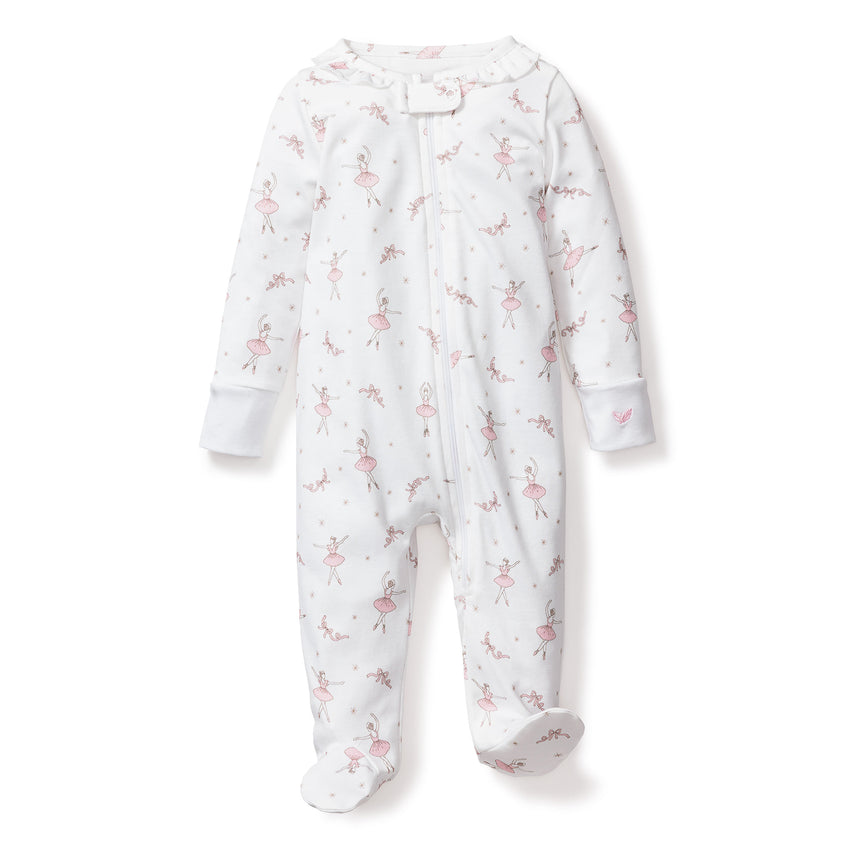 Sugar Plum Fairy Snug Fit Pima Footie