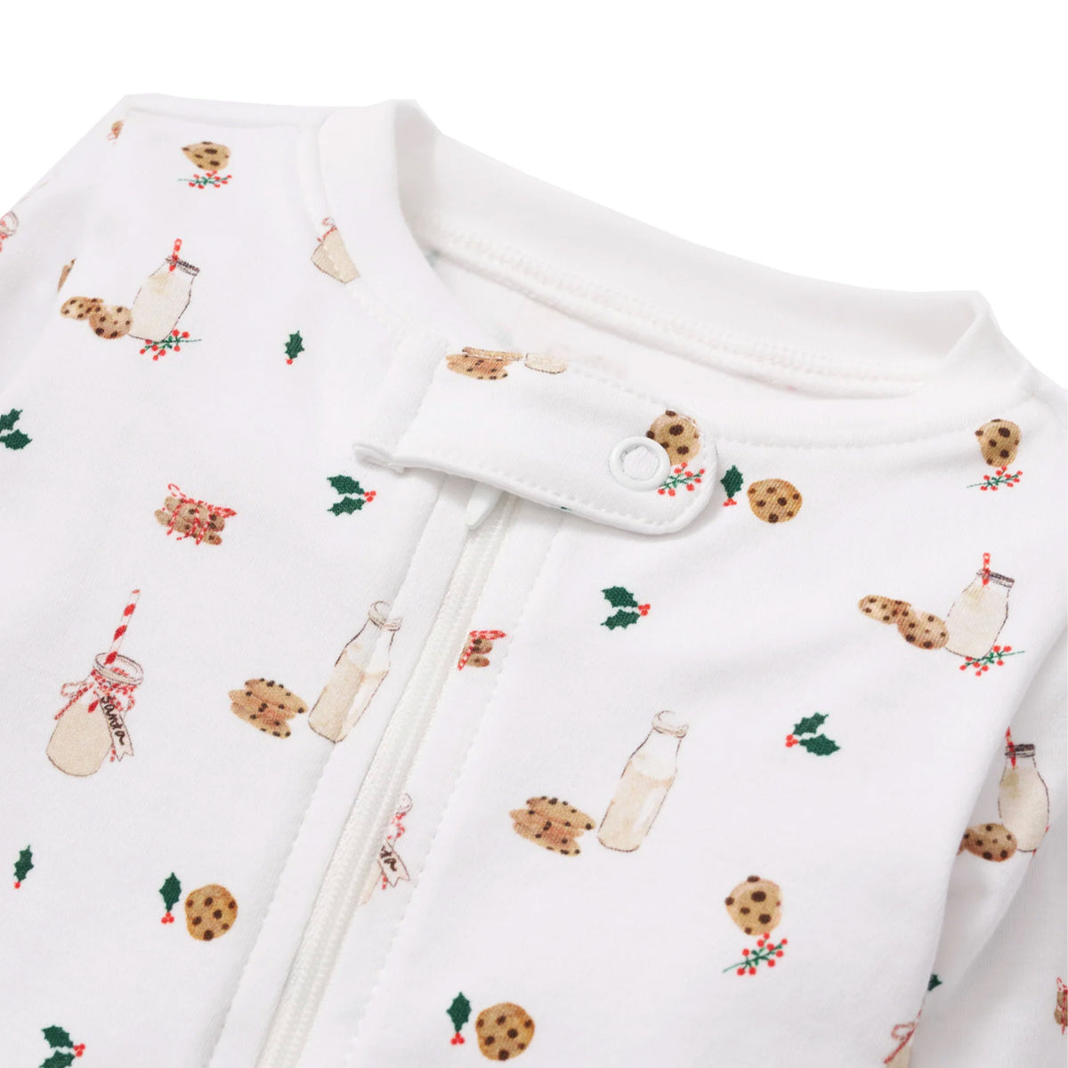 Yuletide Treats Baby Pima Romper