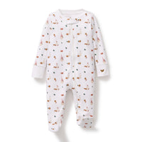 Yuletide Treats Baby Pima Romper