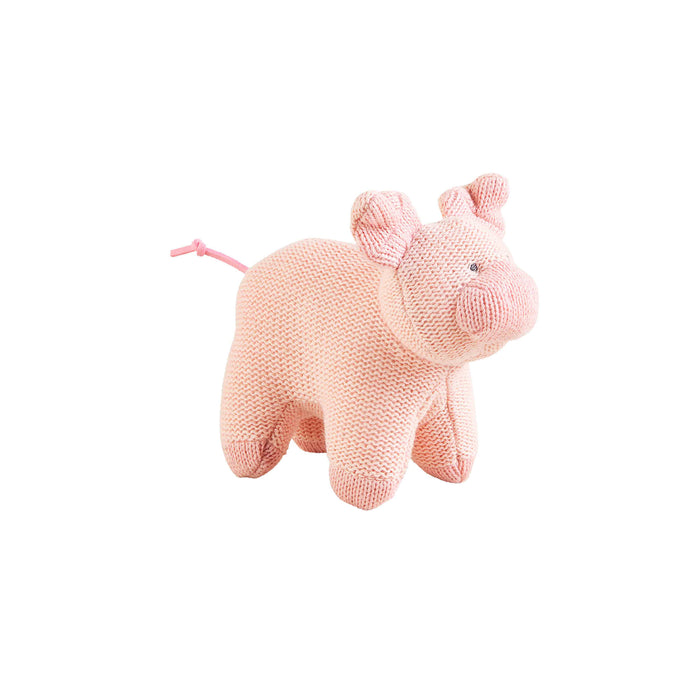 Pig Knit Rattle