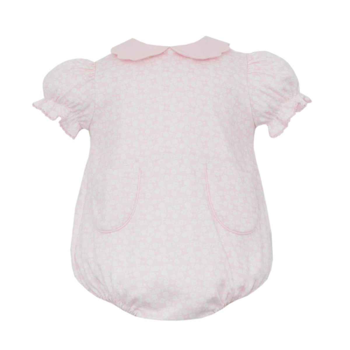Pink Scalloped Collar Bubble