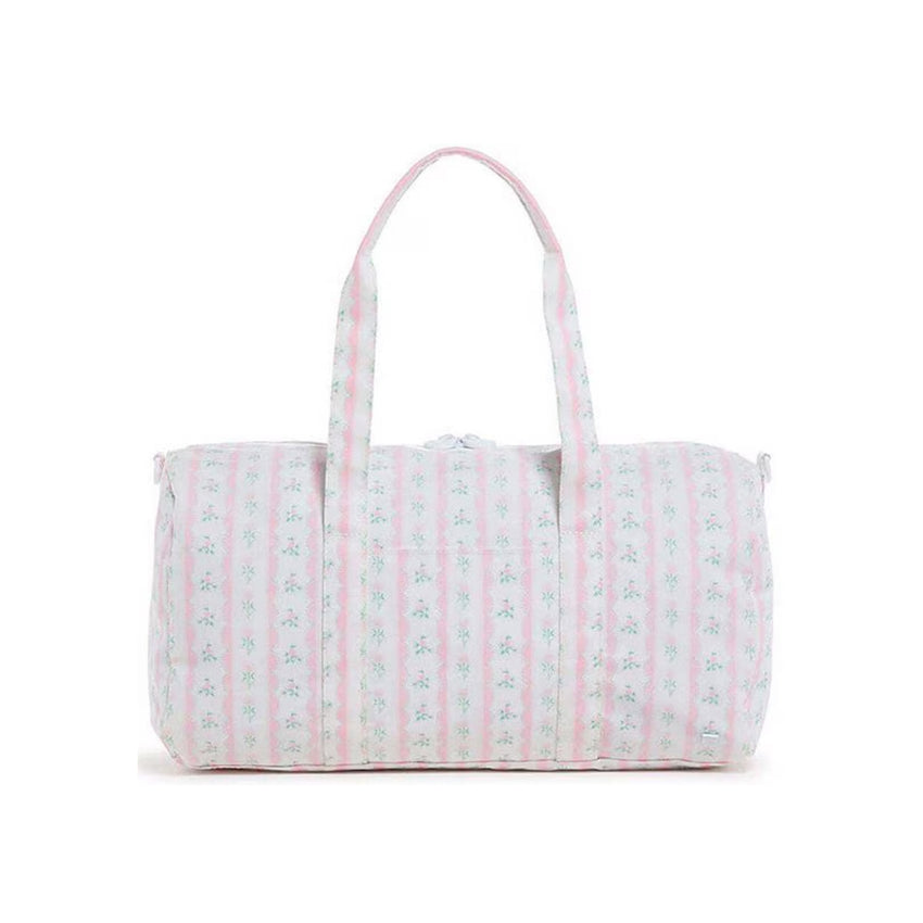Weekender Ribbon Floral Pink Duffle bag