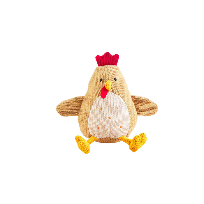 Rooster Knit Rattle