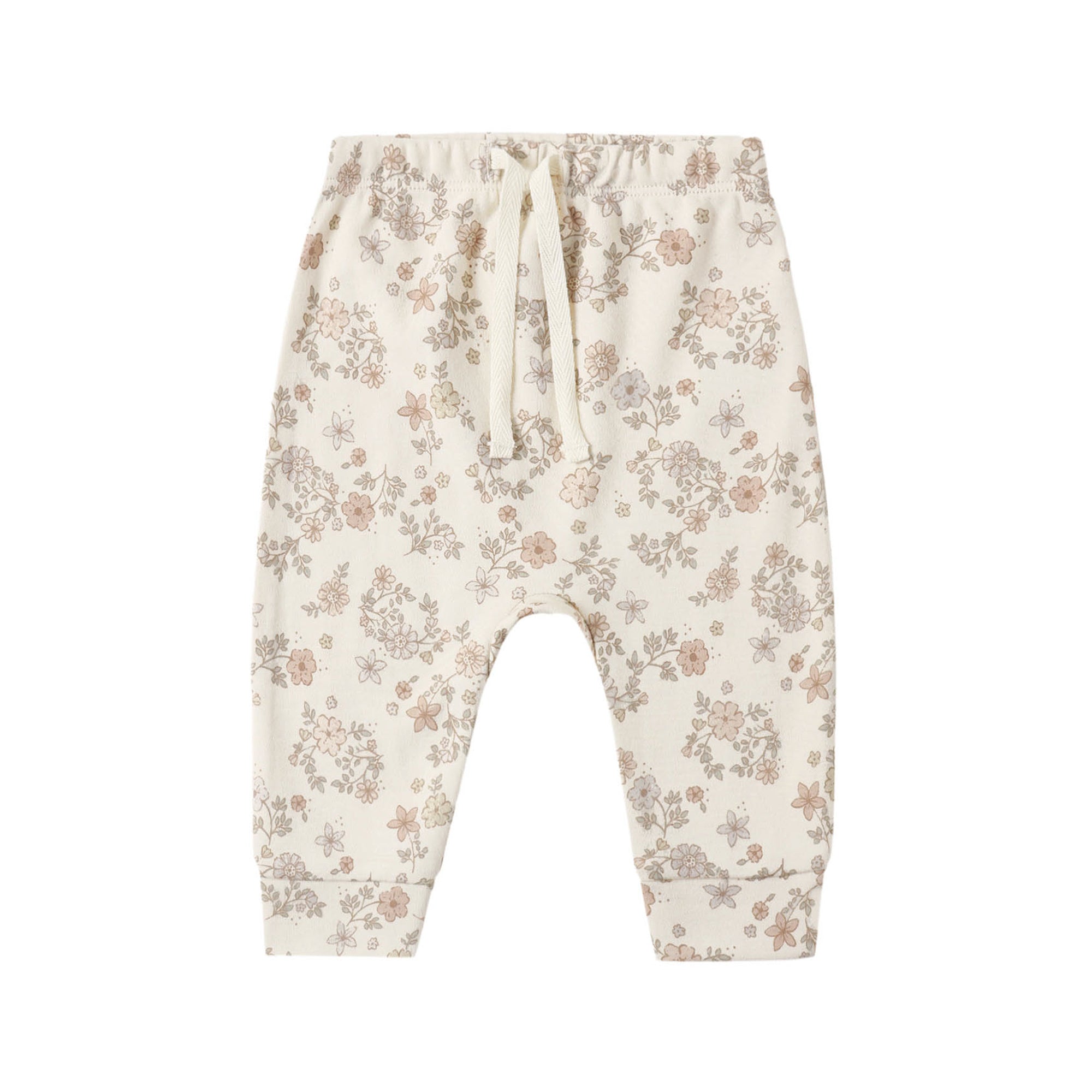 Drawstring Pant in Floral Vine