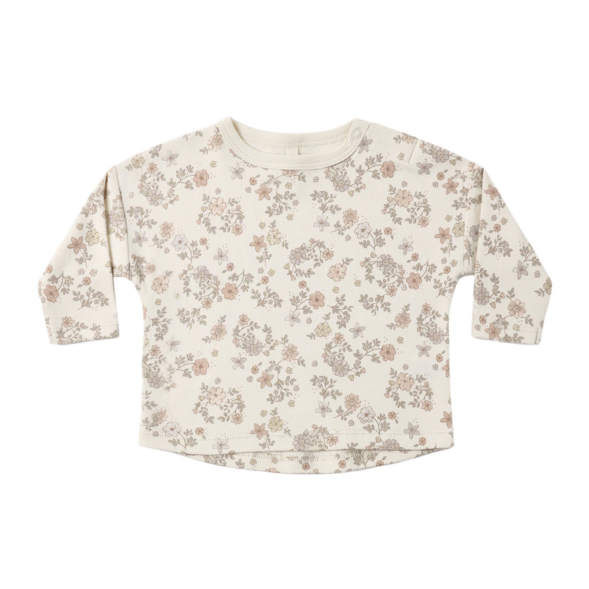 Long Sleeve Shirt in Floral Vine