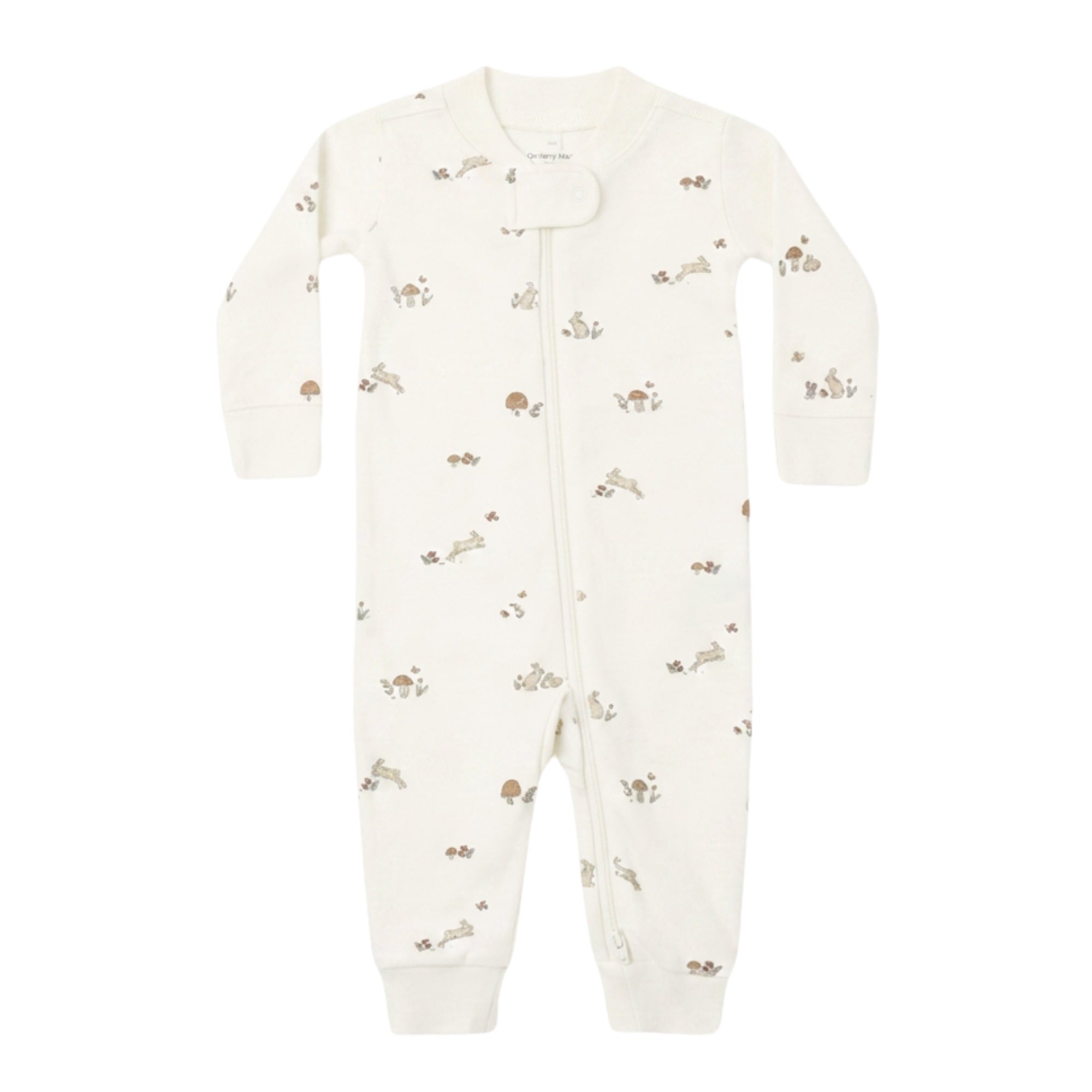 Zip Footie in Bunnies