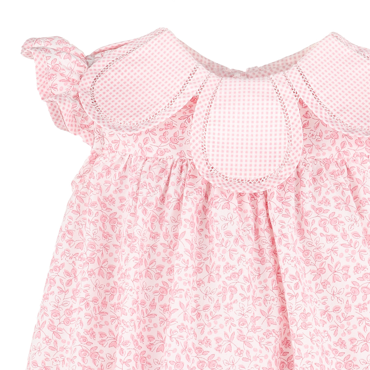 Blooms Petal Playsuit in Pink